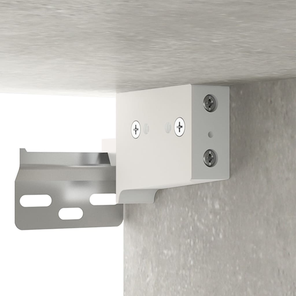 Wand-Nachttisch Betongrau 35x35x20 cm - Pazzar.ch