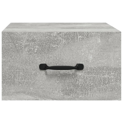 Wand-Nachttische 2 Stk. Betongrau 35x35x20 cm - Pazzar.ch