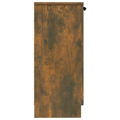 Sideboards 2 Stk. Räuchereiche 30x30x70 cm Holzwerkstoff - Pazzar.ch