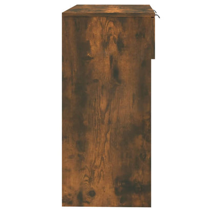Konsolentisch Räuchereiche 90x36x75 cm Holzwerkstoff - Pazzar.ch
