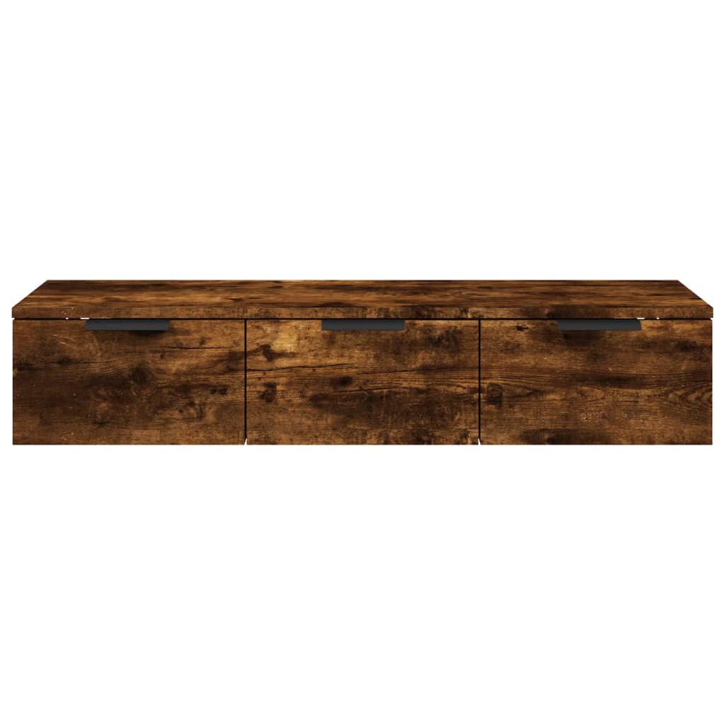 Wandschrank Räuchereiche 102x30x20 cm Holzwerkstoff