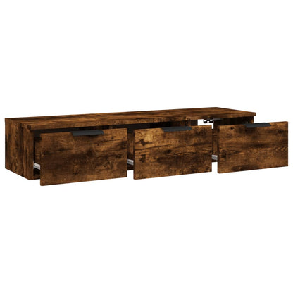 Wandschrank Räuchereiche 102x30x20 cm Holzwerkstoff - Pazzar.ch