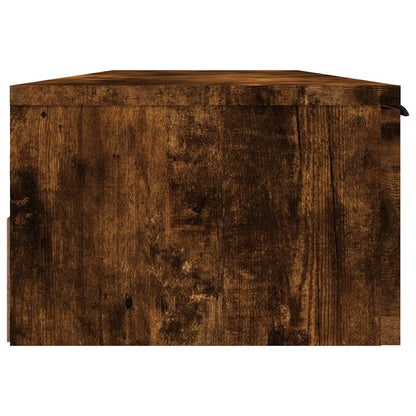 Wandschrank Räuchereiche 102x30x20 cm Holzwerkstoff - Pazzar.ch