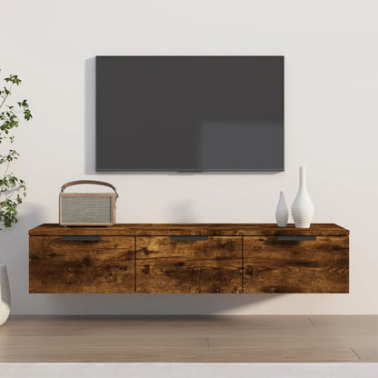 Wandschrank Räuchereiche 102x30x20 cm Holzwerkstoff - Pazzar.ch