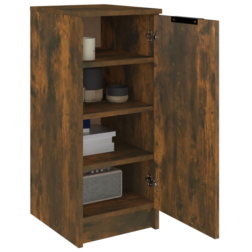 Schuhschrank Räuchereiche 30x35x70 cm Holzwerkstoff - Pazzar.ch