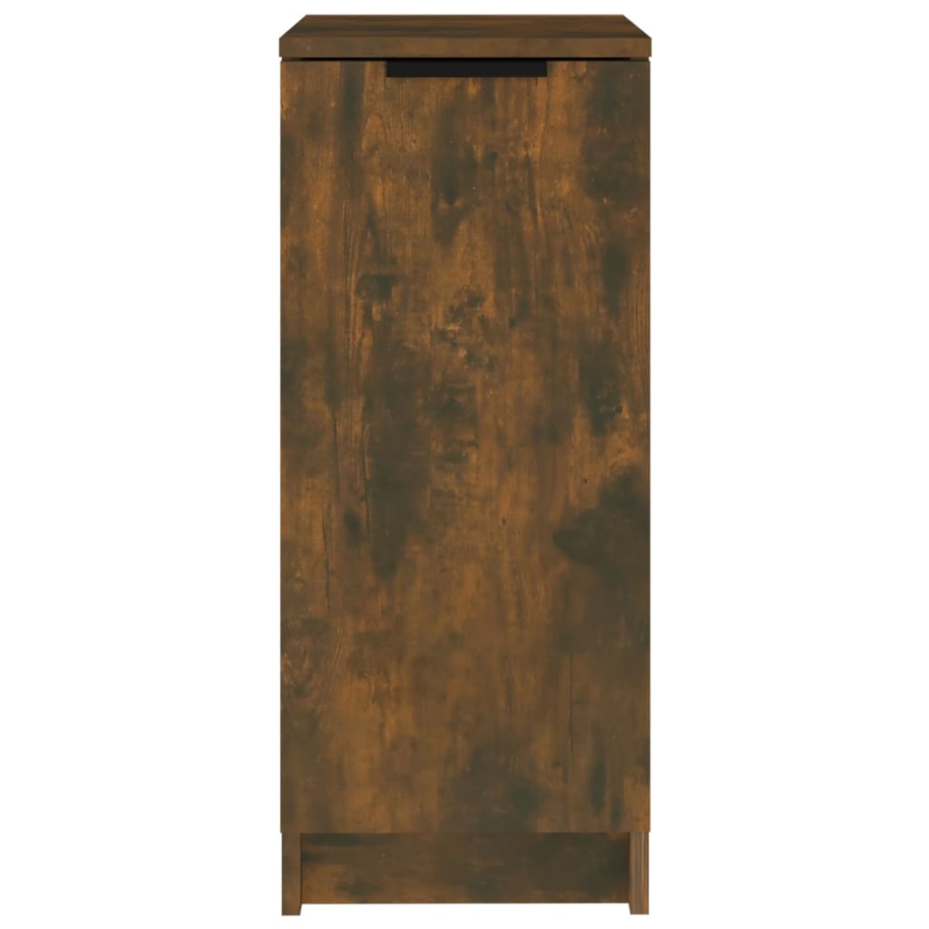 Schuhschrank Räuchereiche 30x35x70 cm Holzwerkstoff - Pazzar.ch
