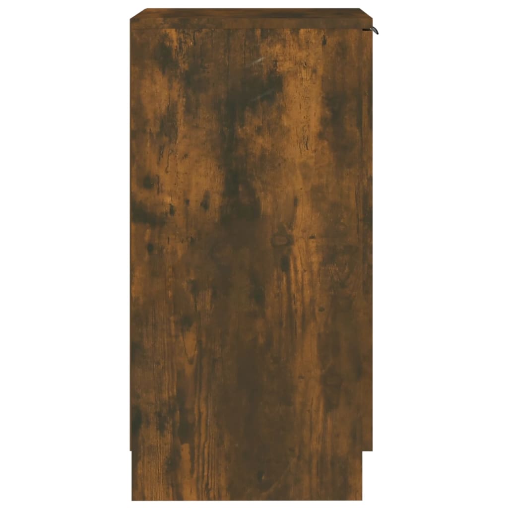 Schuhschrank Räuchereiche 30x35x70 cm Holzwerkstoff - Pazzar.ch