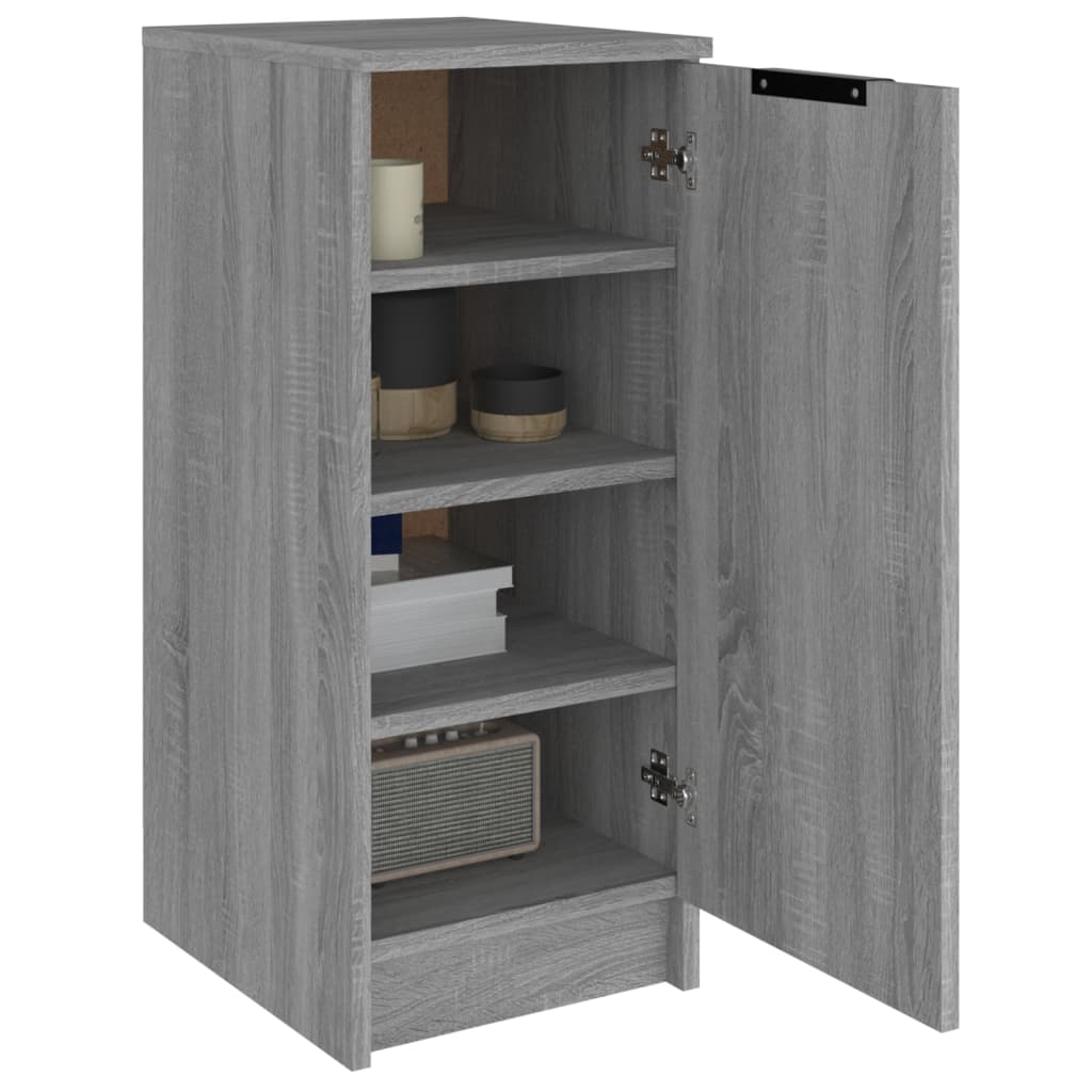 Schuhschrank Grau Sonoma 30x35x70 cm Holzwerkstoff - Pazzar.ch