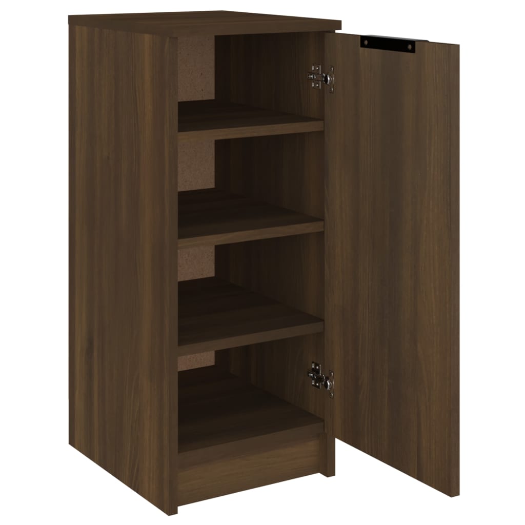 Schuhschrank Braun Eichen-Optik 30x35x70 cm Holzwerkstoff - Pazzar.ch