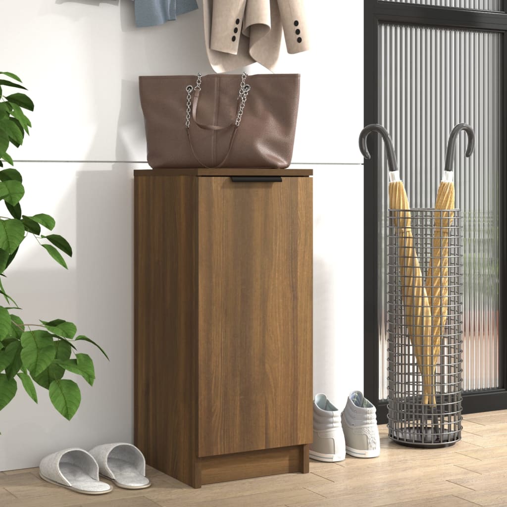 Schuhschrank Braun Eichen-Optik 30x35x70 cm Holzwerkstoff - Pazzar.ch