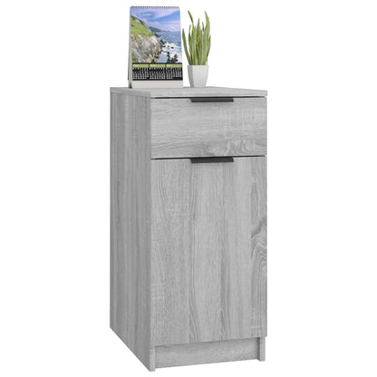 Schreibtischschrank Grau Sonoma 33,5x50x75 cm Holzwerkstoff - Pazzar.ch