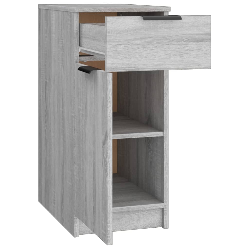 Schreibtischschrank Grau Sonoma 33,5x50x75 cm Holzwerkstoff - Pazzar.ch