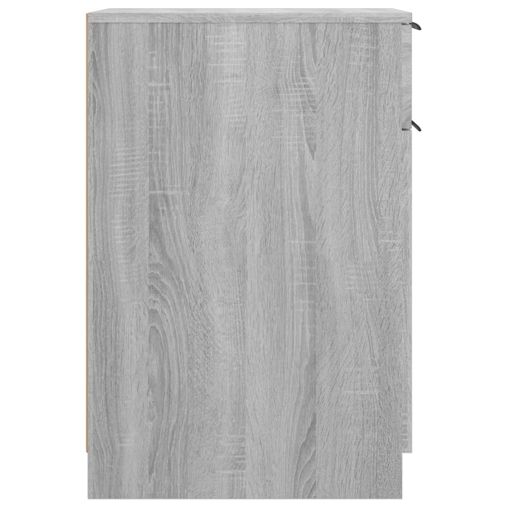 Schreibtischschrank Grau Sonoma 33,5x50x75 cm Holzwerkstoff - Pazzar.ch