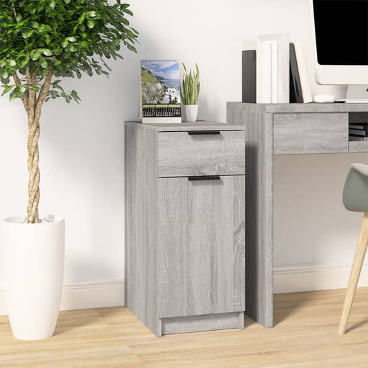 Schreibtischschrank Grau Sonoma 33,5x50x75 cm Holzwerkstoff - Pazzar.ch