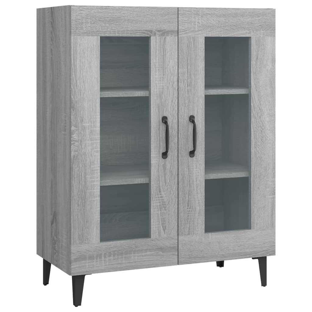 Sideboard Grau Sonoma 69,5x34x90 cm Holzwerkstoff - Pazzar.ch