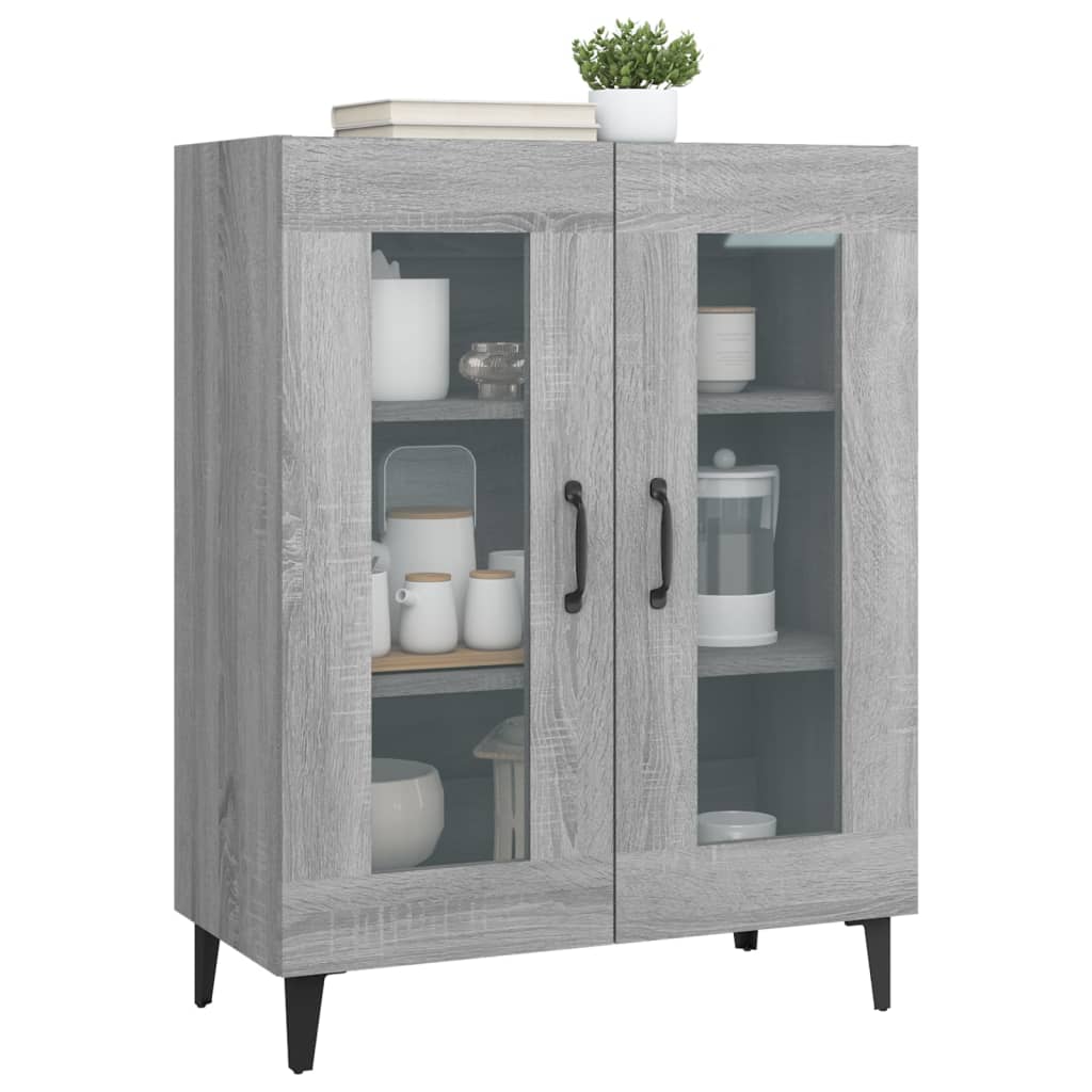 Sideboard Grau Sonoma 69,5x34x90 cm Holzwerkstoff - Pazzar.ch