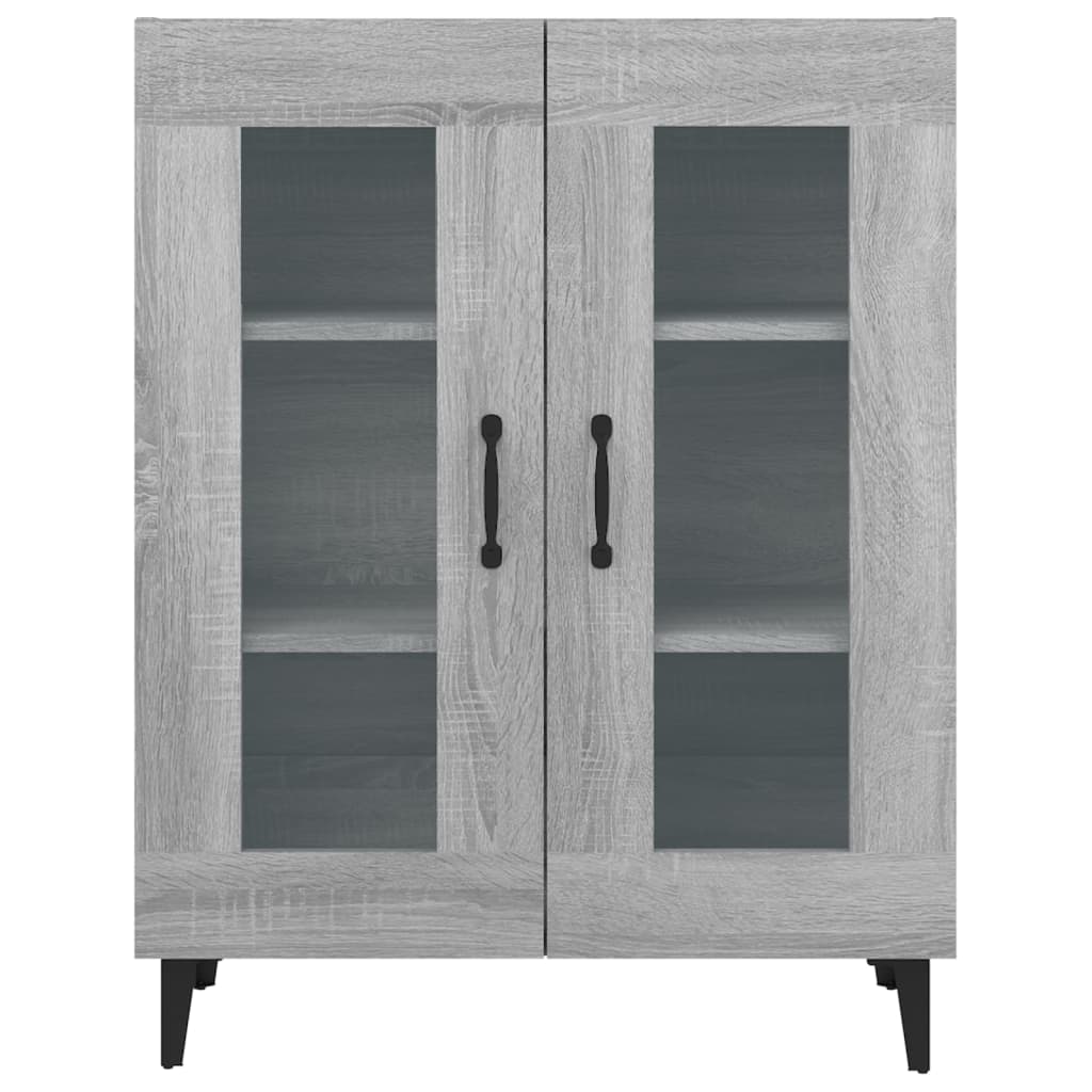 Sideboard Grau Sonoma 69,5x34x90 cm Holzwerkstoff - Pazzar.ch