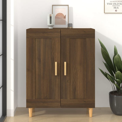 Sideboard Braun Eichen-Optik 69,5x34x90 cm Holzwerkstoff - Pazzar.ch