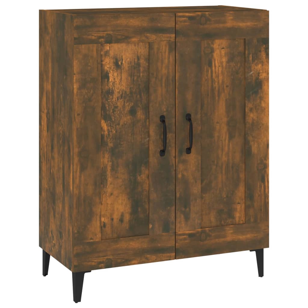 Sideboard Räuchereiche 69,5x34x90 cm Holzwerkstoff - Pazzar.ch