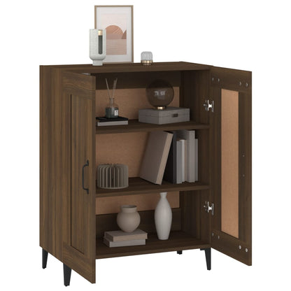 Sideboard Braun Eichen-Optik 69,5x34x90 cm Holzwerkstoff - Pazzar.ch