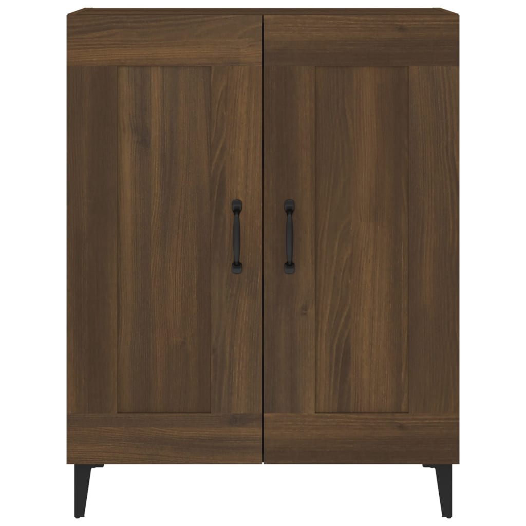 Sideboard Braun Eichen-Optik 69,5x34x90 cm Holzwerkstoff - Pazzar.ch