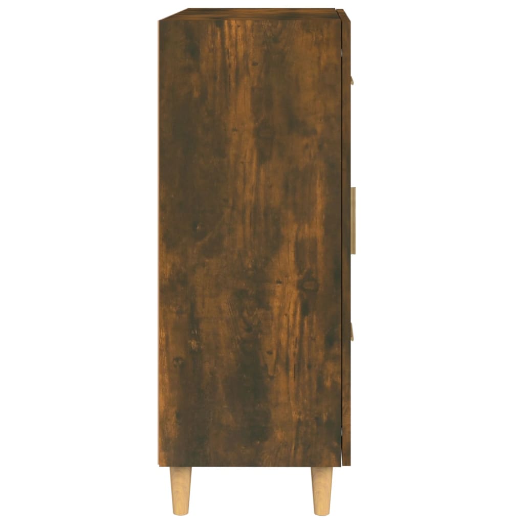 Sideboard Räuchereiche 69,5x34x90 cm Holzwerkstoff - Pazzar.ch
