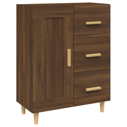 Sideboard Braun Eichen-Optik 69,5x34x90 cm Holzwerkstoff - Pazzar.ch