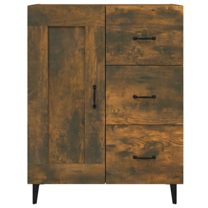 Sideboard Räuchereiche 69,5x34x90 cm Holzwerkstoff - Pazzar.ch