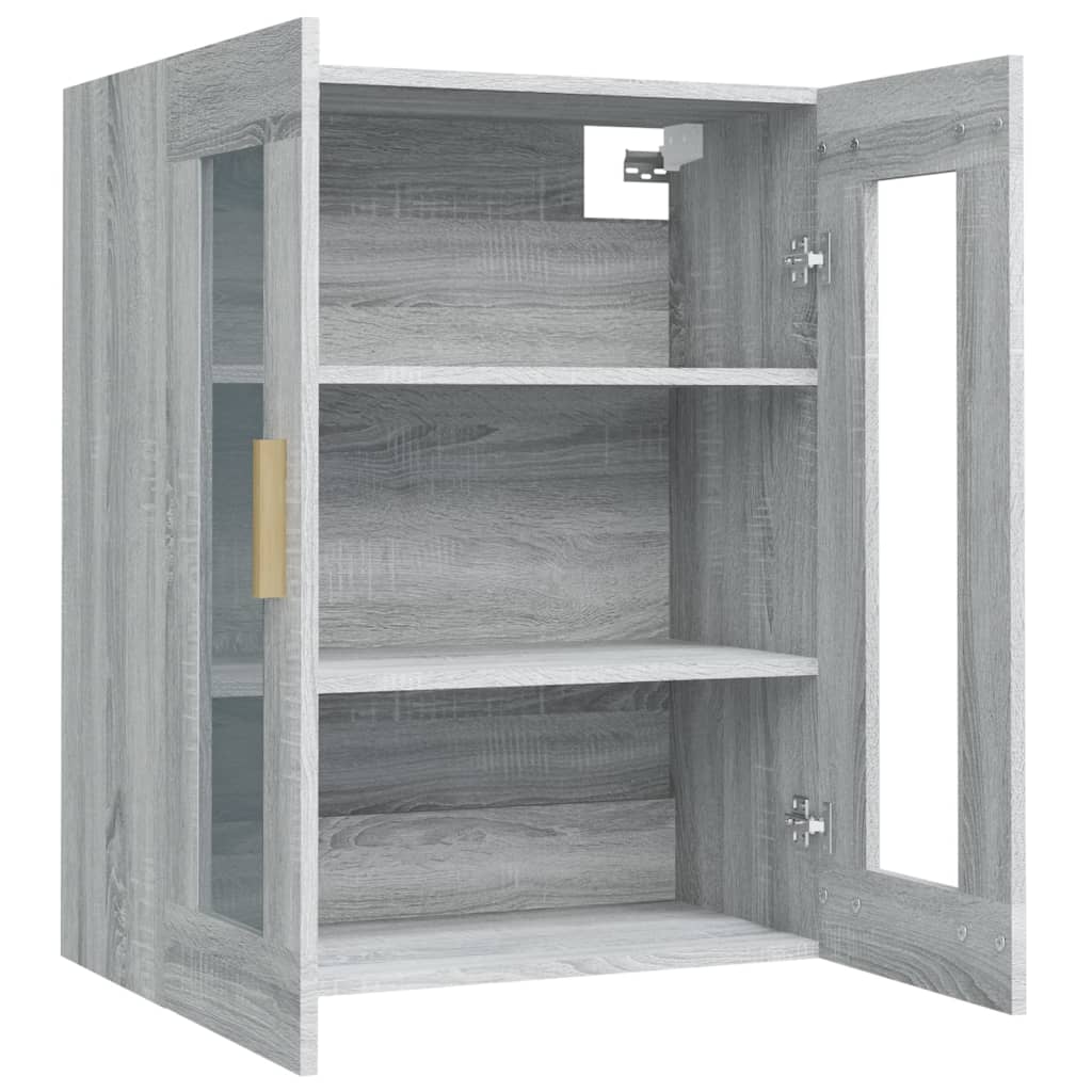 Hängeschrank Grau Sonoma 69,5x34x90 cm - Pazzar.ch