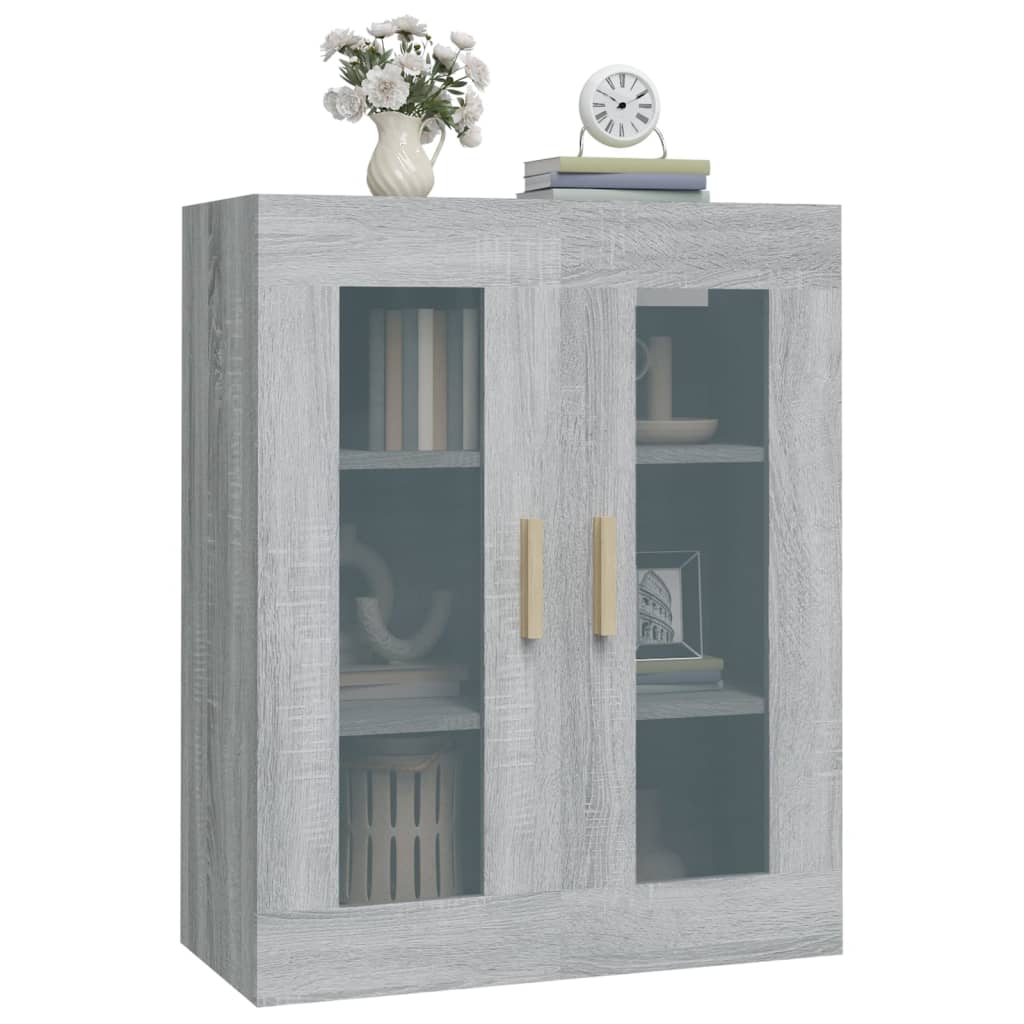 Hängeschrank Grau Sonoma 69,5x34x90 cm - Pazzar.ch