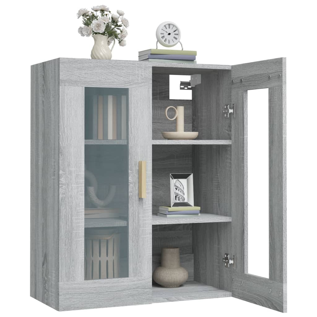 Hängeschrank Grau Sonoma 69,5x34x90 cm - Pazzar.ch