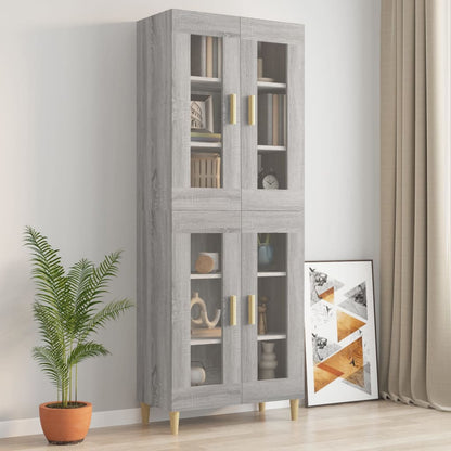 Hängeschrank Grau Sonoma 69,5x34x90 cm - Pazzar.ch