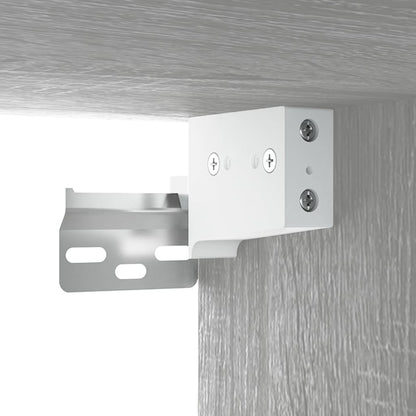 Hängeschrank Grau Sonoma 69,5x34x90 cm - Pazzar.ch