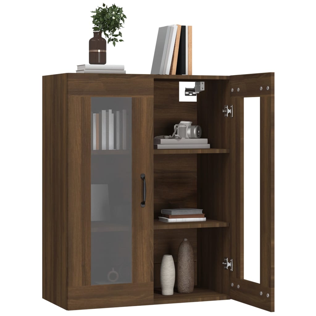 Hängeschrank Braun Eichen-Optik 69,5x34x90 cm - Pazzar.ch