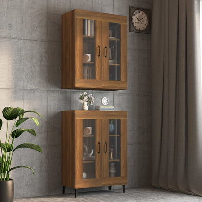 Hängeschrank Braun Eichen-Optik 69,5x34x90 cm - Pazzar.ch