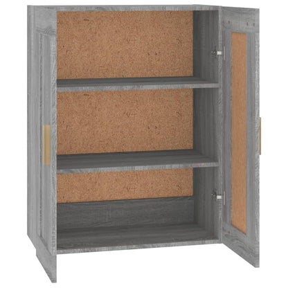 Wandschrank Grau Sonoma 69,5x32,5x90 cm Holzwerkstoff - Pazzar.ch