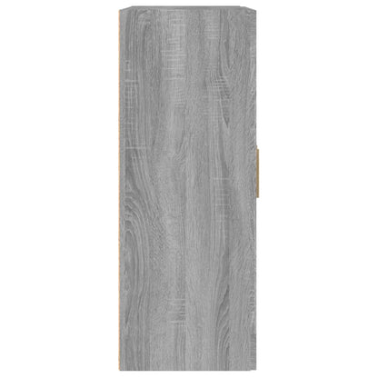 Wandschrank Grau Sonoma 69,5x32,5x90 cm Holzwerkstoff - Pazzar.ch