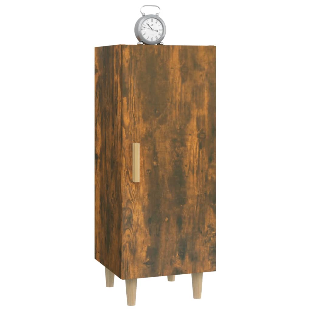 Sideboard Räuchereiche 34,5x34x90 cm Holzwerkstoff - Pazzar.ch