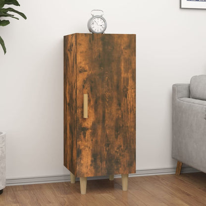 Sideboard Räuchereiche 34,5x34x90 cm Holzwerkstoff - Pazzar.ch