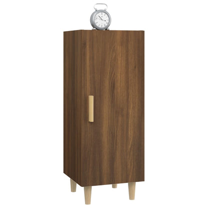 Sideboard Braun Eichen-Optik 34,5x34x90 cm Holzwerkstoff - Pazzar.ch