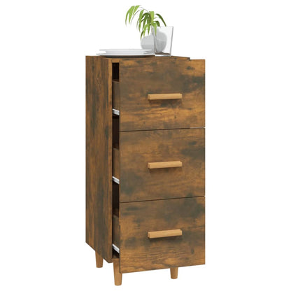 Sideboard Räuchereiche 34,5x34x90 cm Holzwerkstoff - Pazzar.ch