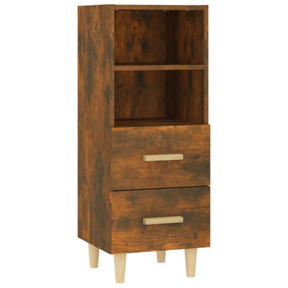 Sideboard Räuchereiche 34,5x34x90 cm Holzwerkstoff - Pazzar.ch
