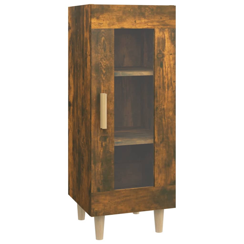 Sideboard Räuchereiche 34,5x34x90 cm Holzwerkstoff - Pazzar.ch