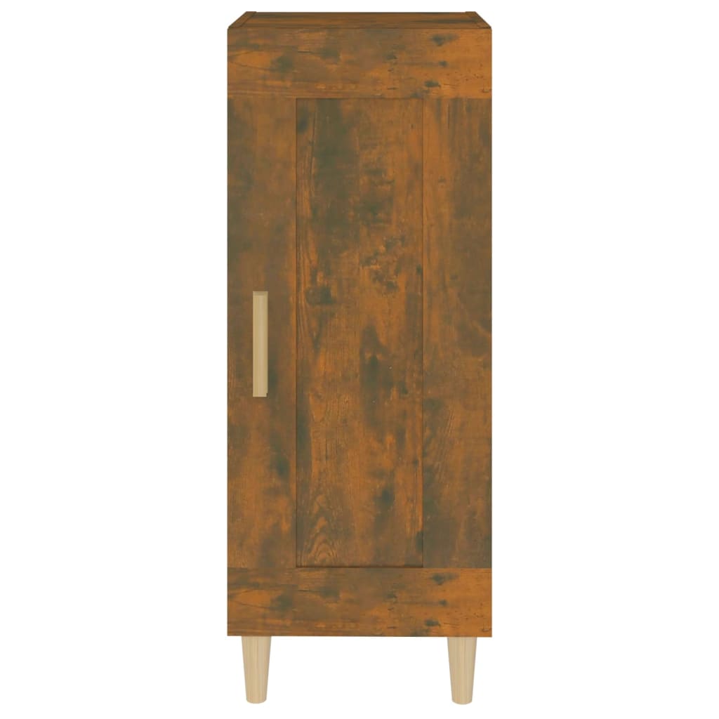 Sideboard Räuchereiche 34,5x34x90 cm Holzwerkstoff - Pazzar.ch