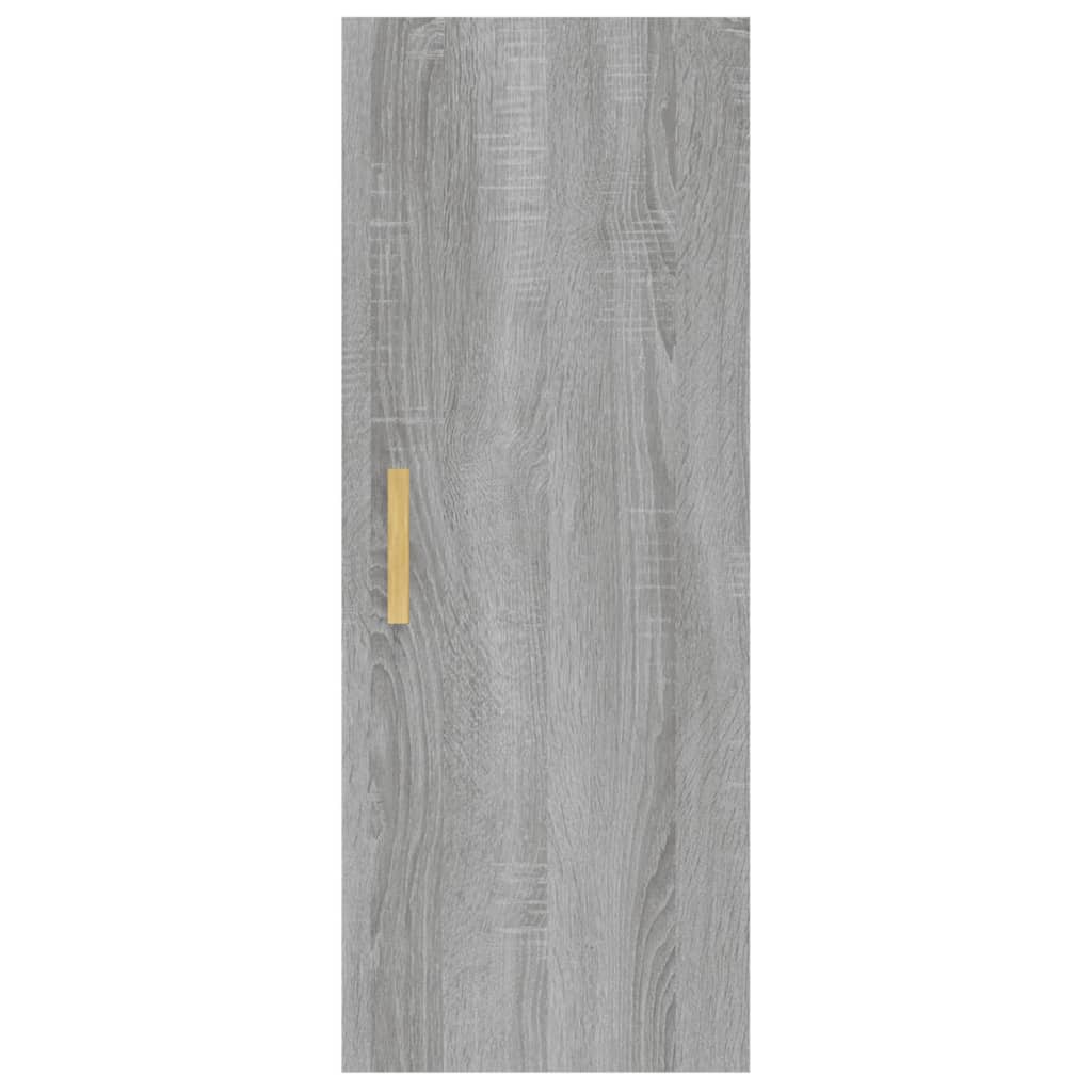Wandschrank Grau Sonoma 34,5x34x90 cm Holzwerkstoff - Pazzar.ch