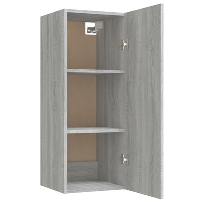 Wandschrank Grau Sonoma 34,5x34x90 cm Holzwerkstoff - Pazzar.ch