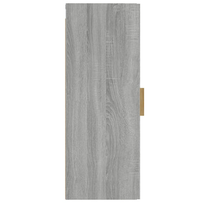 Wandschrank Grau Sonoma 34,5x34x90 cm Holzwerkstoff - Pazzar.ch