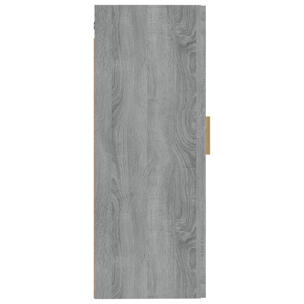Wandschrank Grau Sonoma 35x34x90 cm Holzwerkstoff - Pazzar.ch