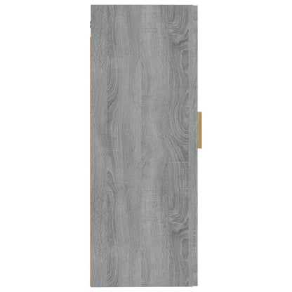 Wandschrank Grau Sonoma 35x34x90 cm Holzwerkstoff - Pazzar.ch