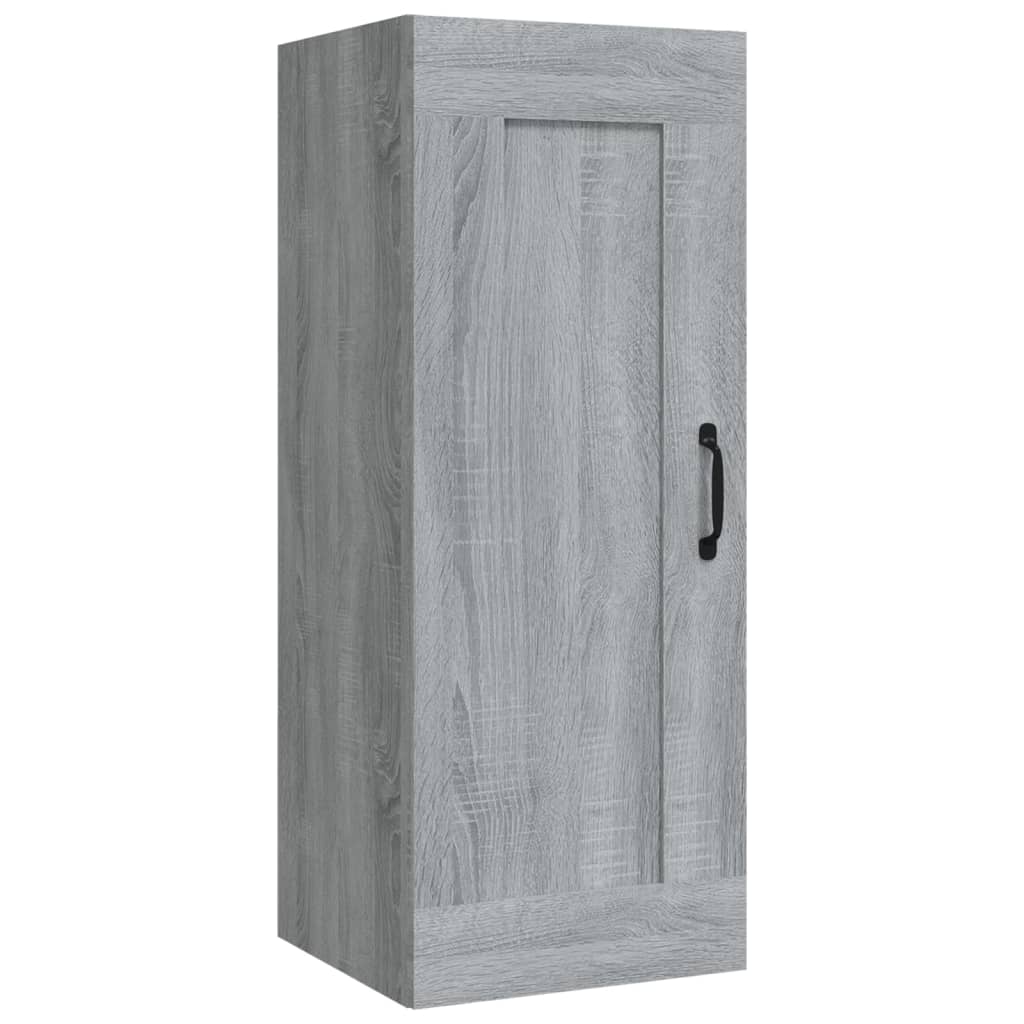 Hängeschrank Grau Sonoma 35x34x90 cm Holzwerkstoff - Pazzar.ch